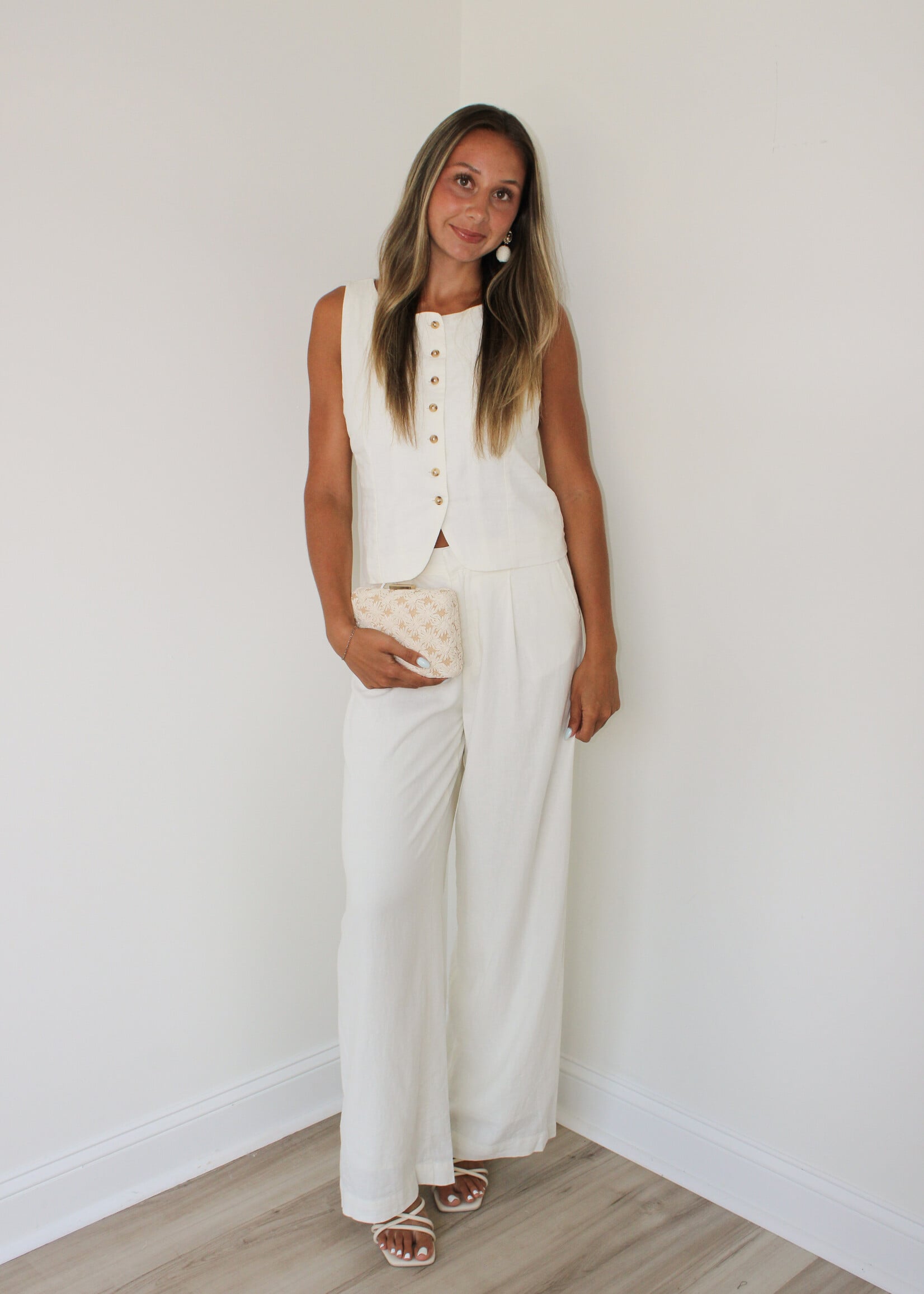 Z Supply Roman Linen Vest