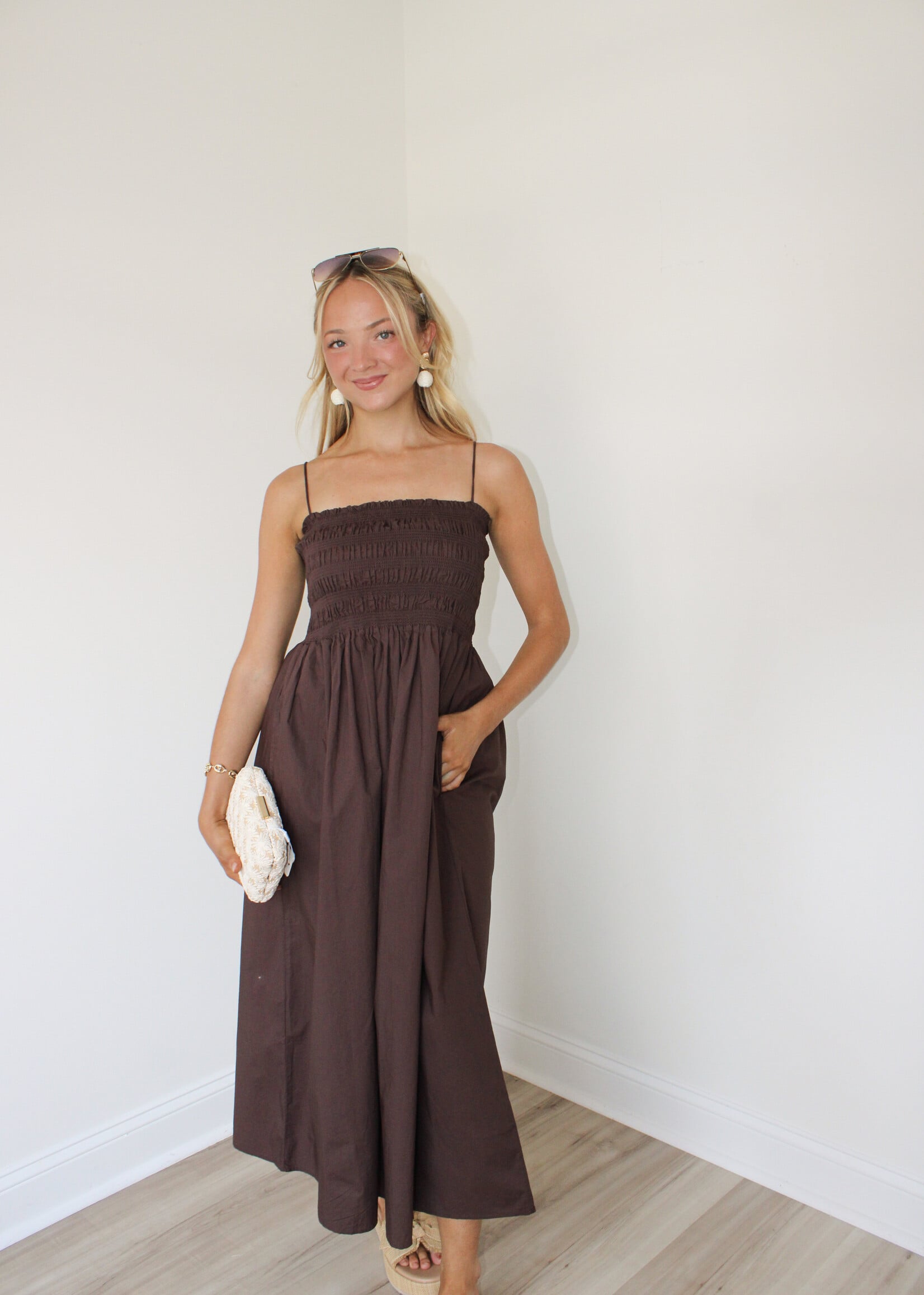 Z Supply Cornelia Poplin Midi Dress