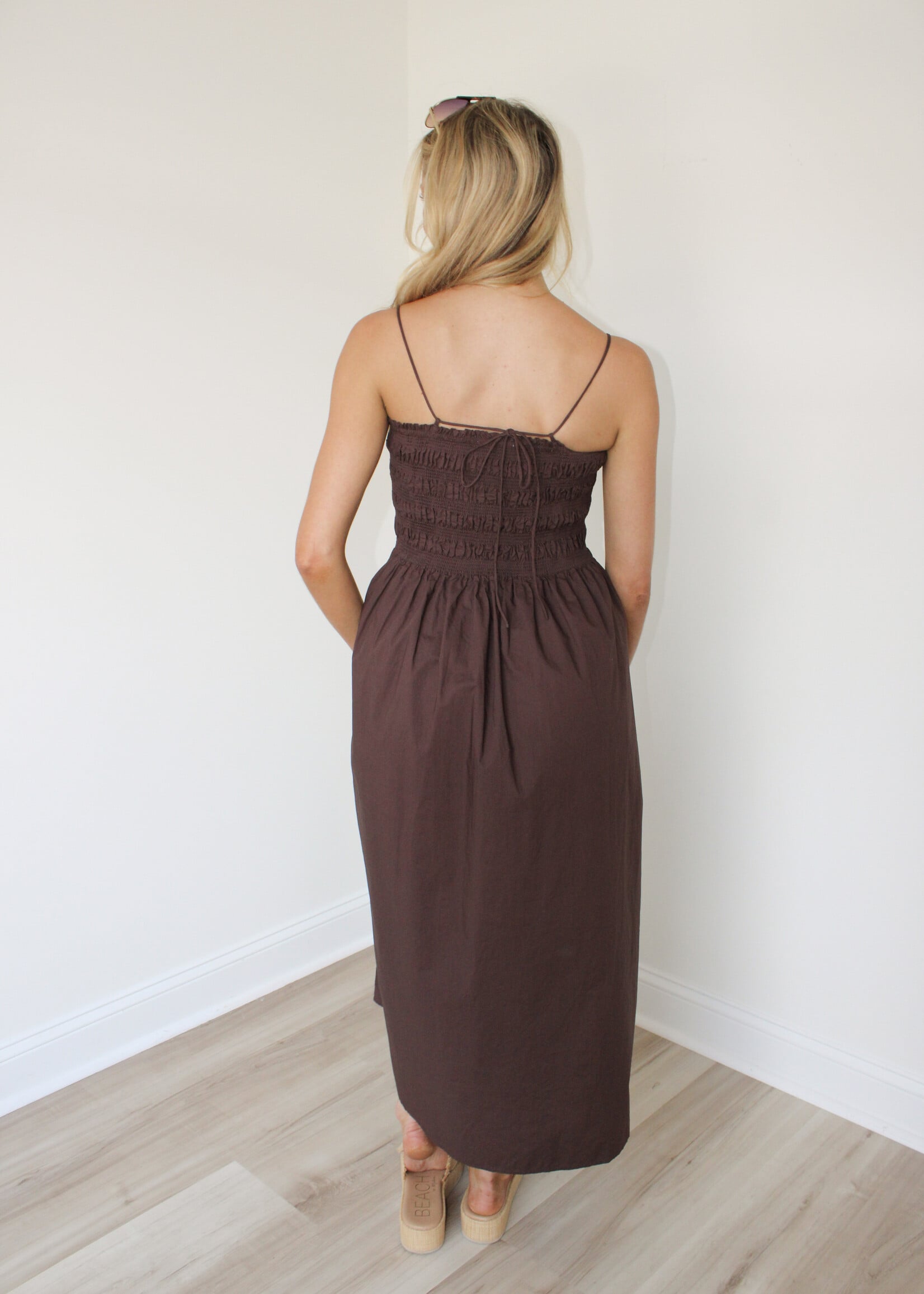 Z Supply Cornelia Poplin Midi Dress
