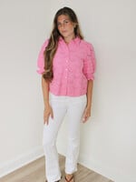 Ebony Pintuck Eyelet Top