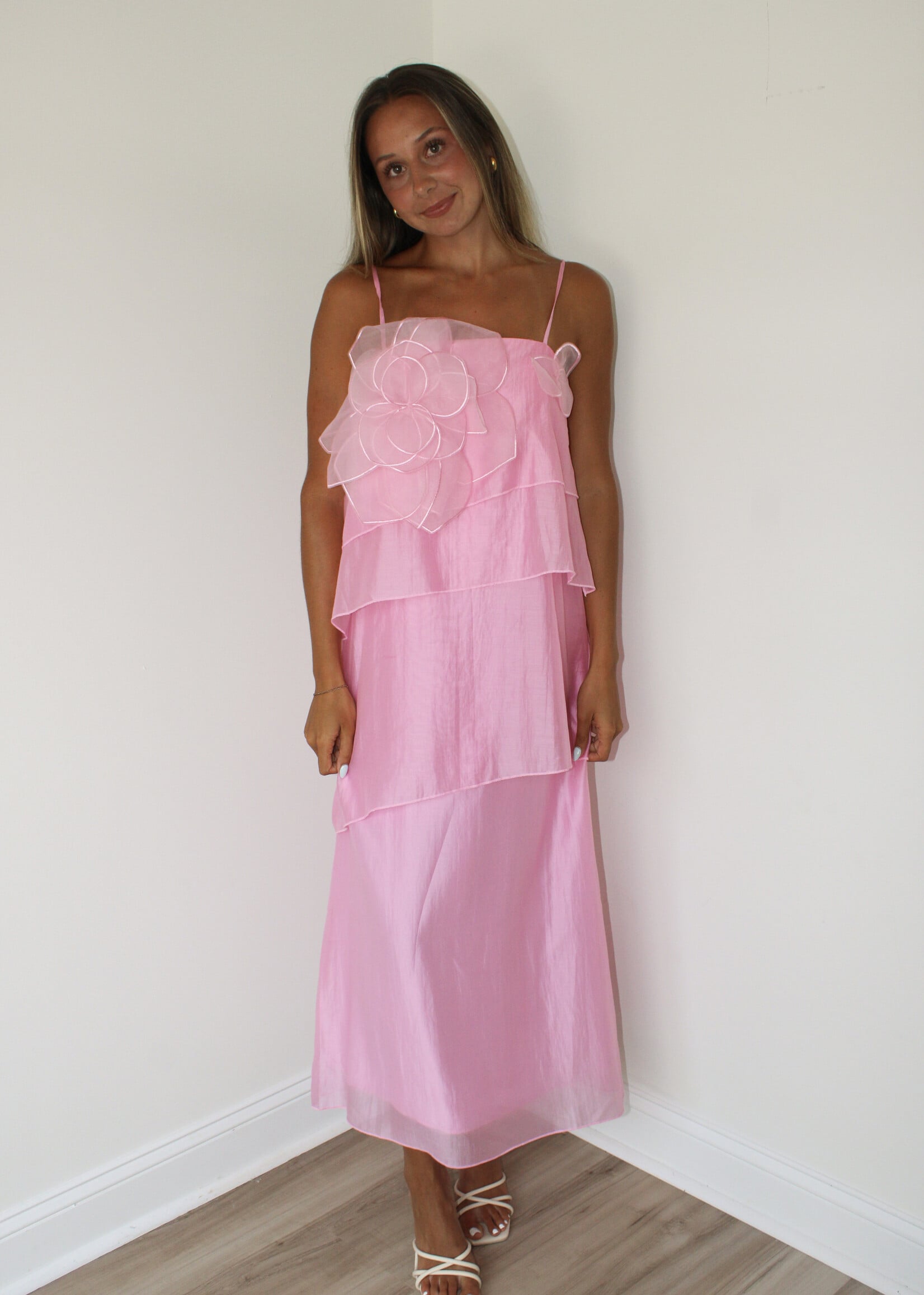 Lola Floral Tiered Dress