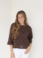 Palmer Eyelet Tee