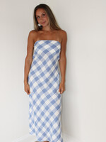 Hannah Linen Midi Dress