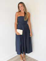 Dionne Detailed Sleeveless Midi Dress