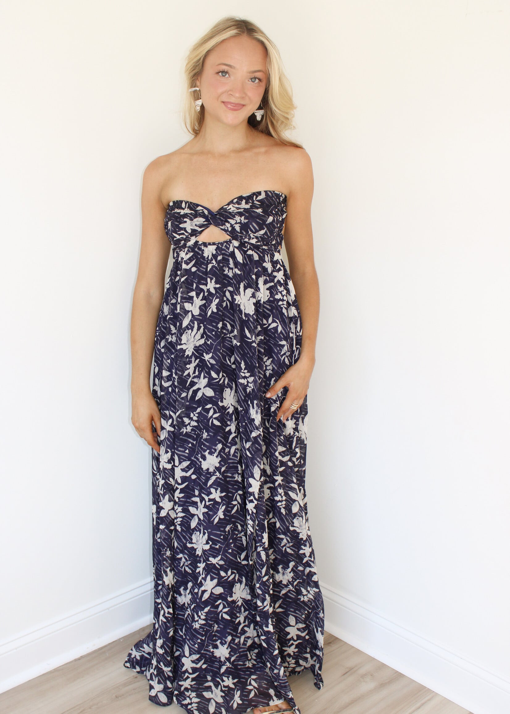 Iskra Floral Maxi Dress