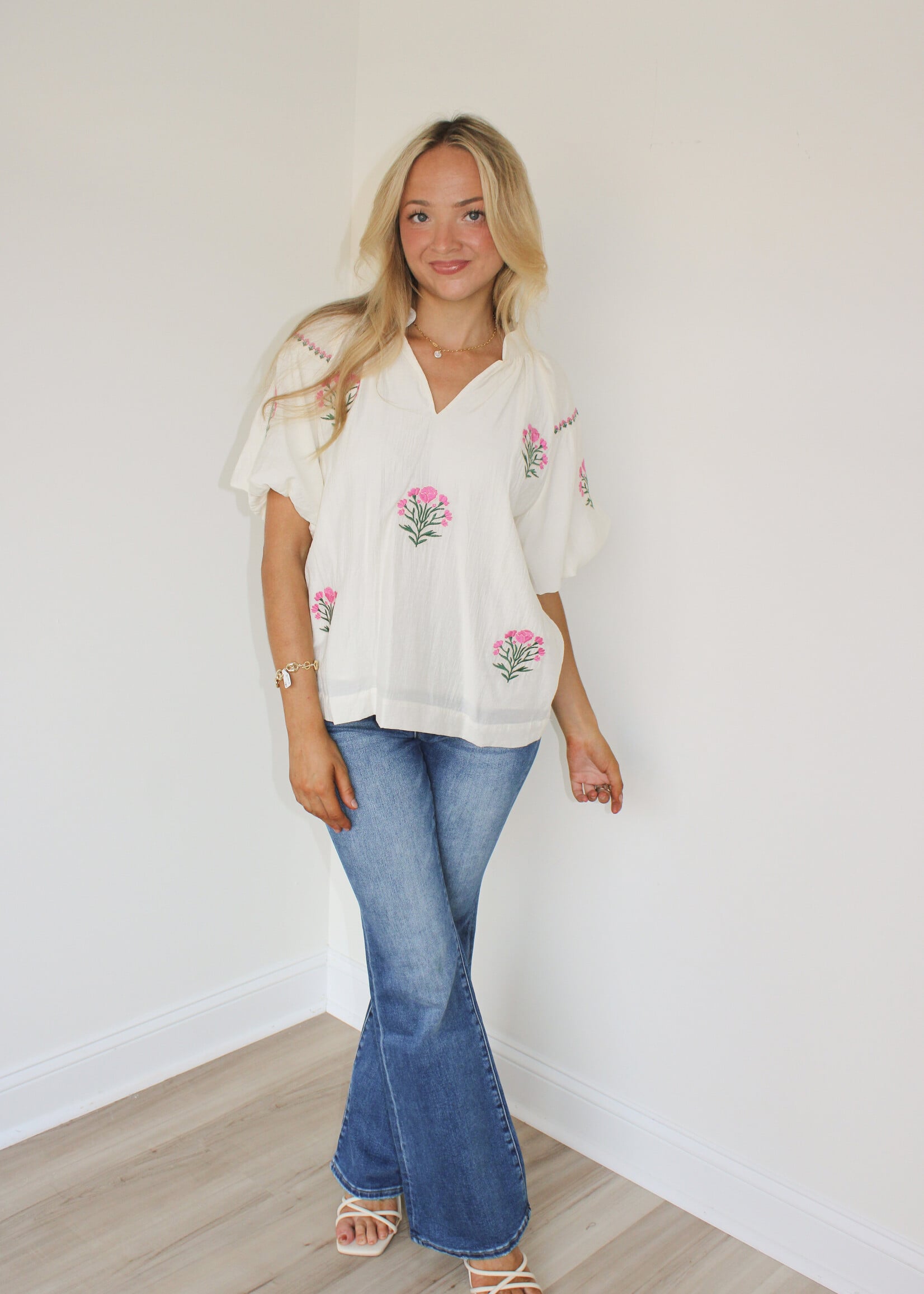 Anastasia Scalloped Blouse