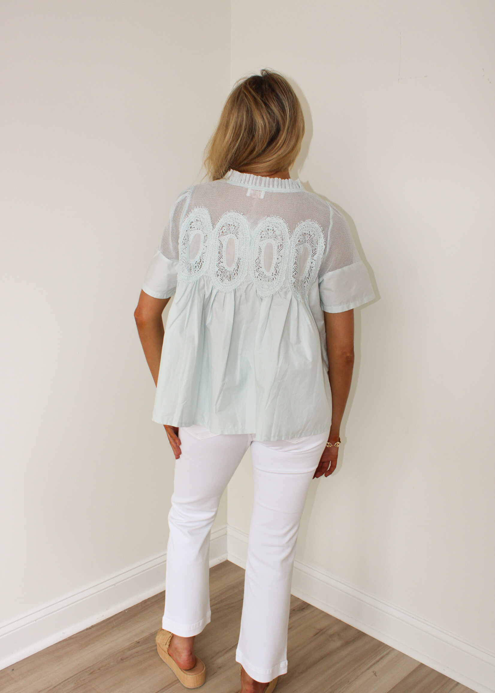 Ziggy Mesh Combo Top