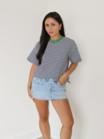 Reilly Contrast Neck Tee