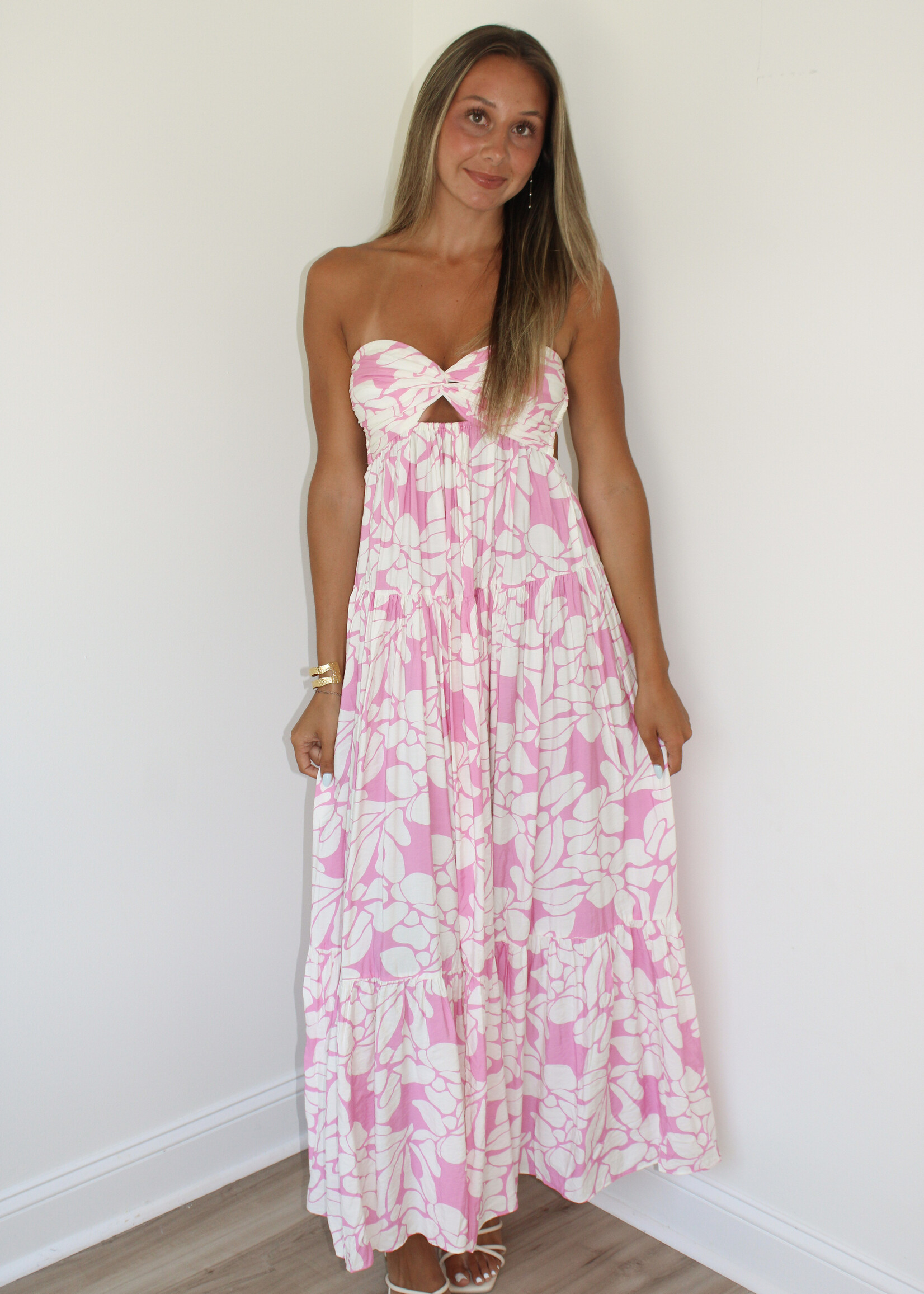 Madge Ruched Maxi Dress