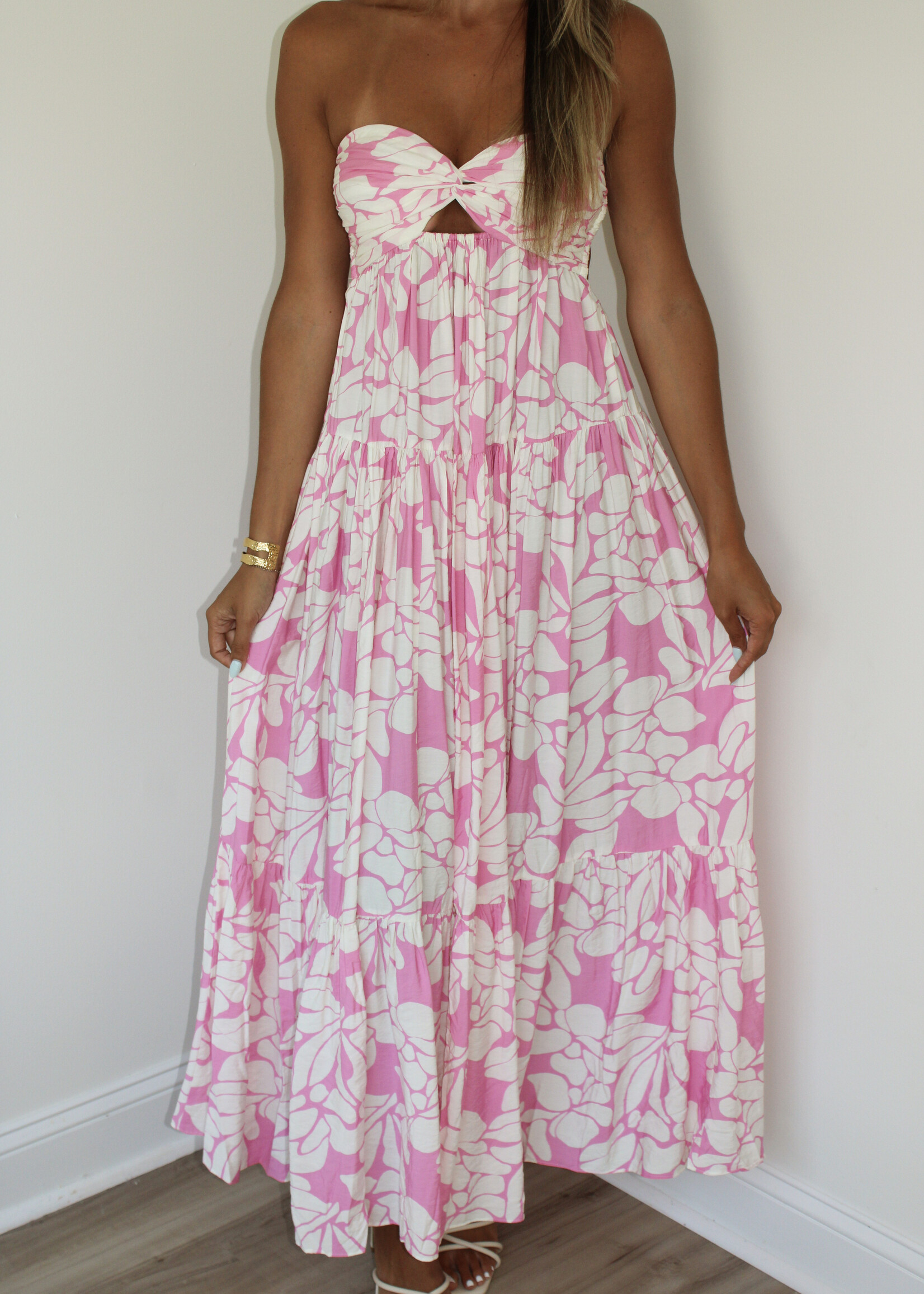 Madge Ruched Maxi Dress