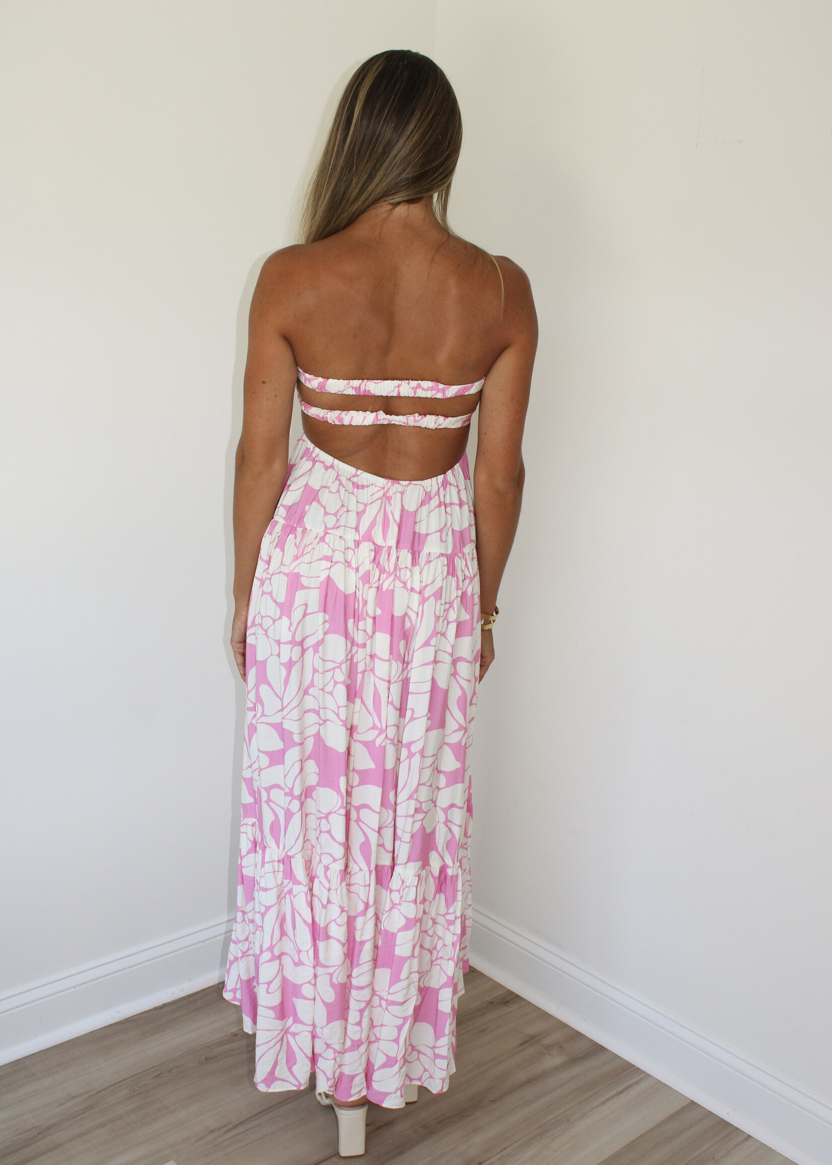 Madge Ruched Maxi Dress