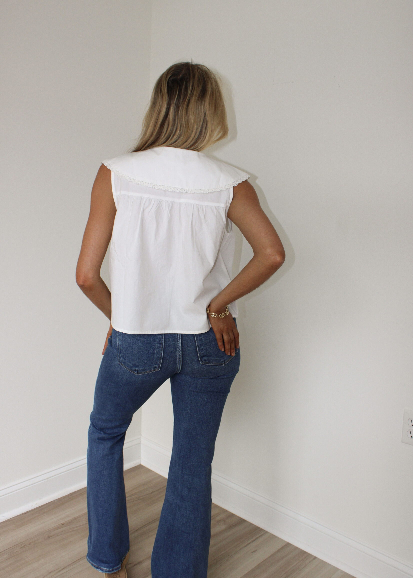 June Peter Pan Collar Top