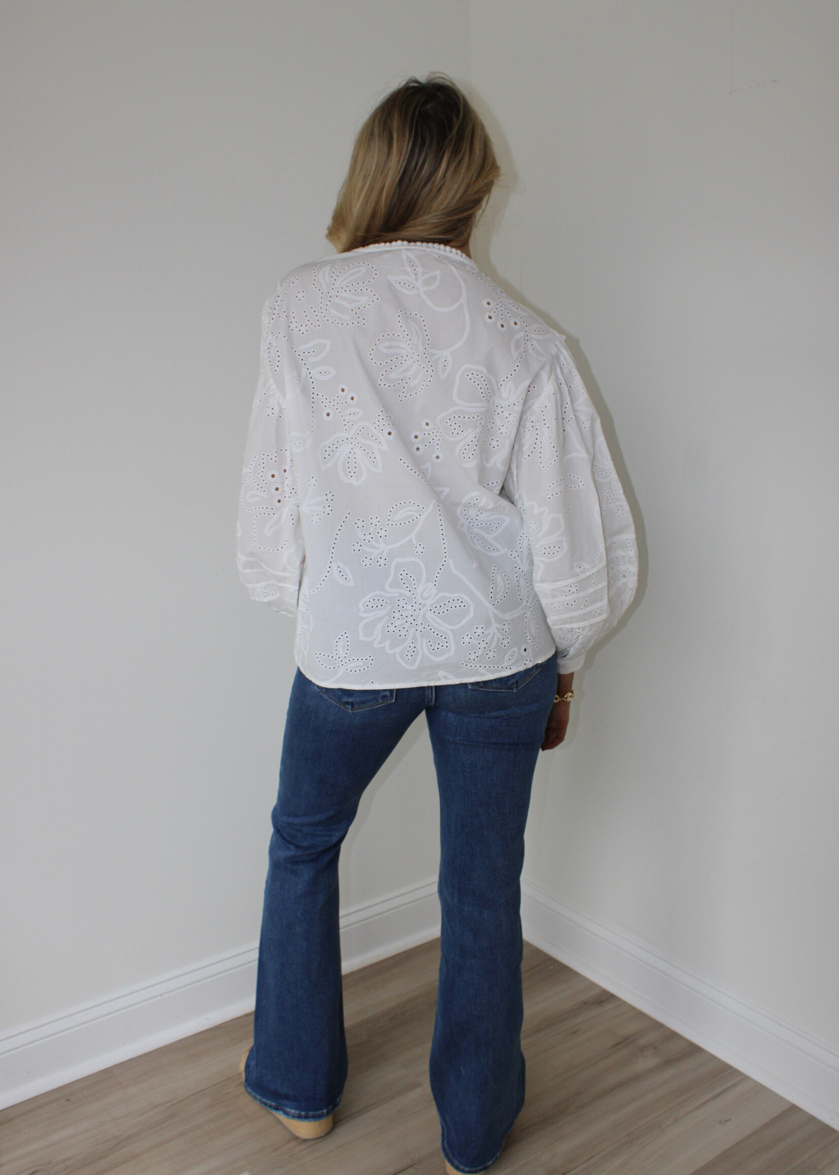 Calahan Eyelet Blouse