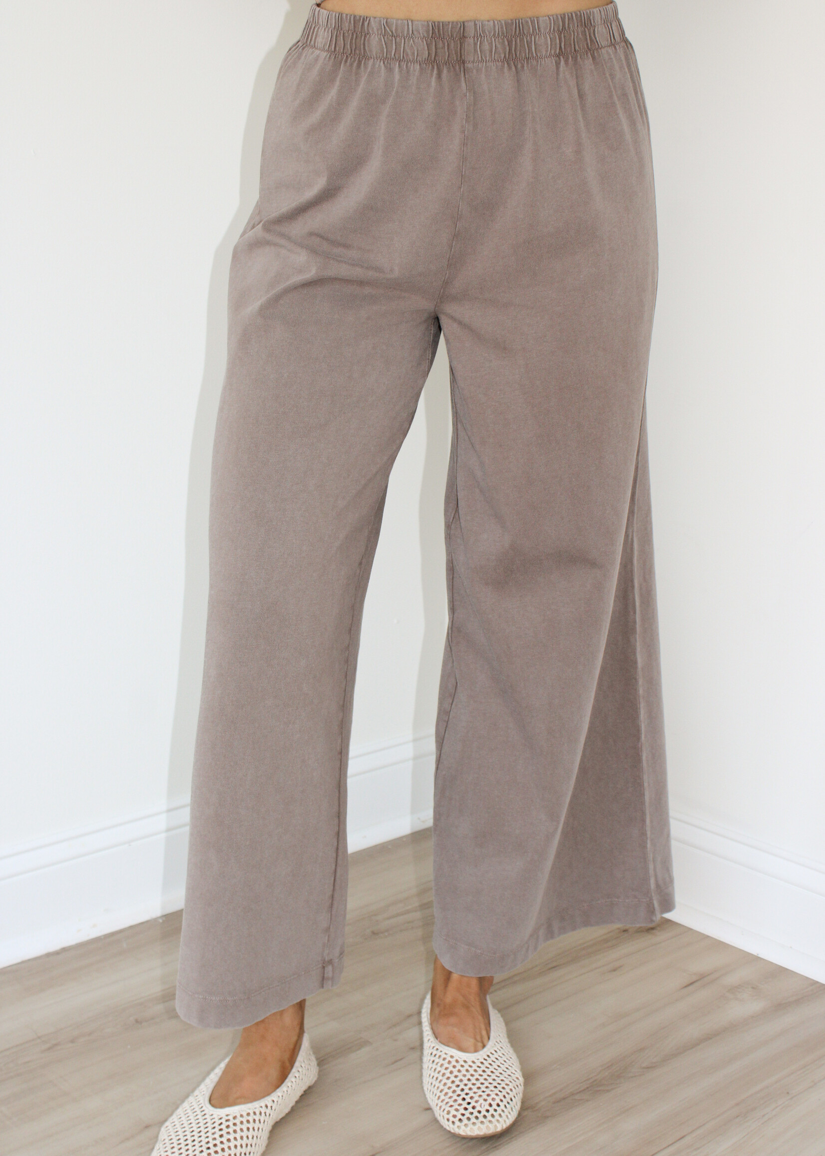 Z Supply Scout Jersey Crop Flare Pant