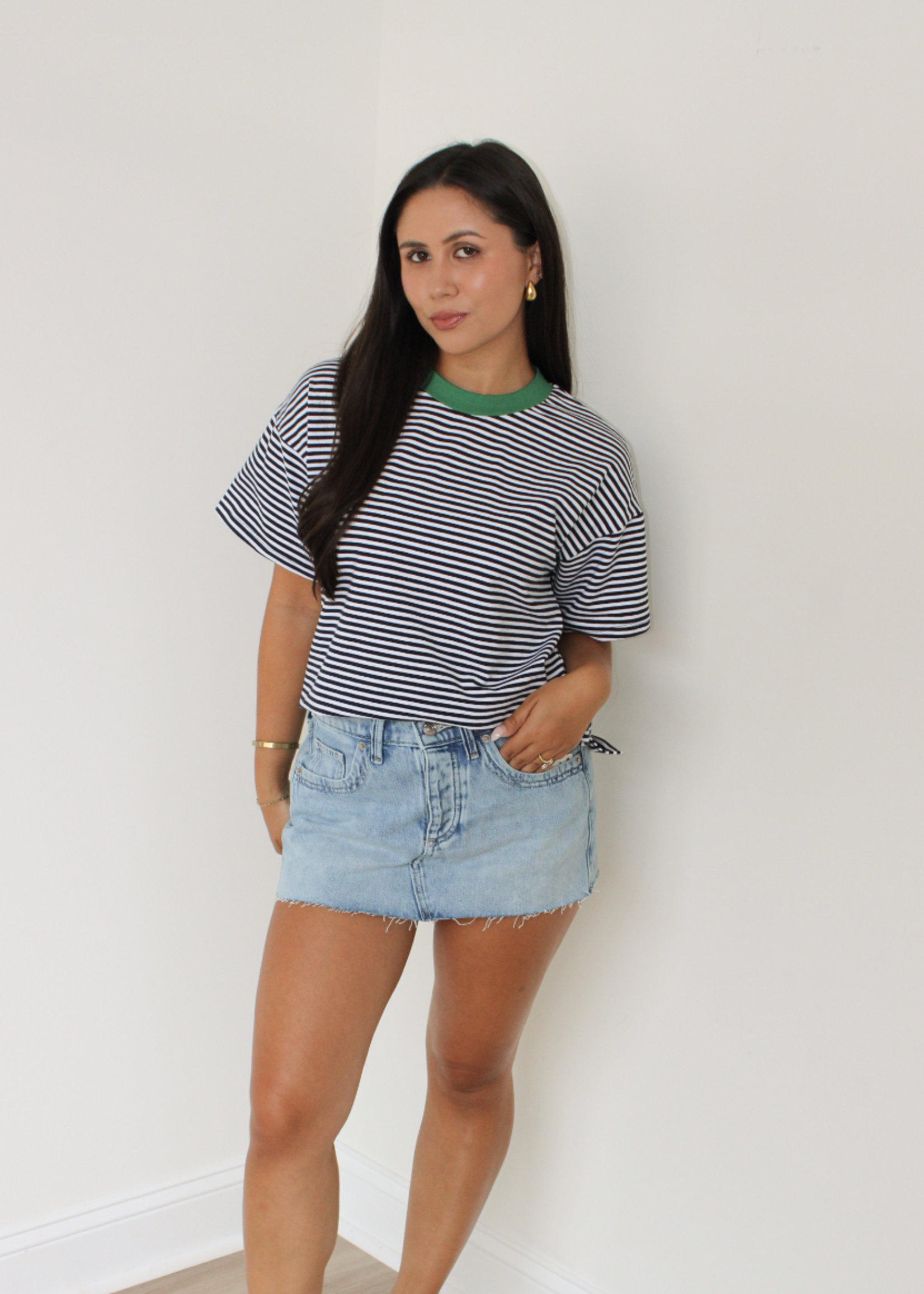 Free People Lainey Low Rise Mini Skirt