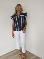 Marcello Flutter Sleeve Top