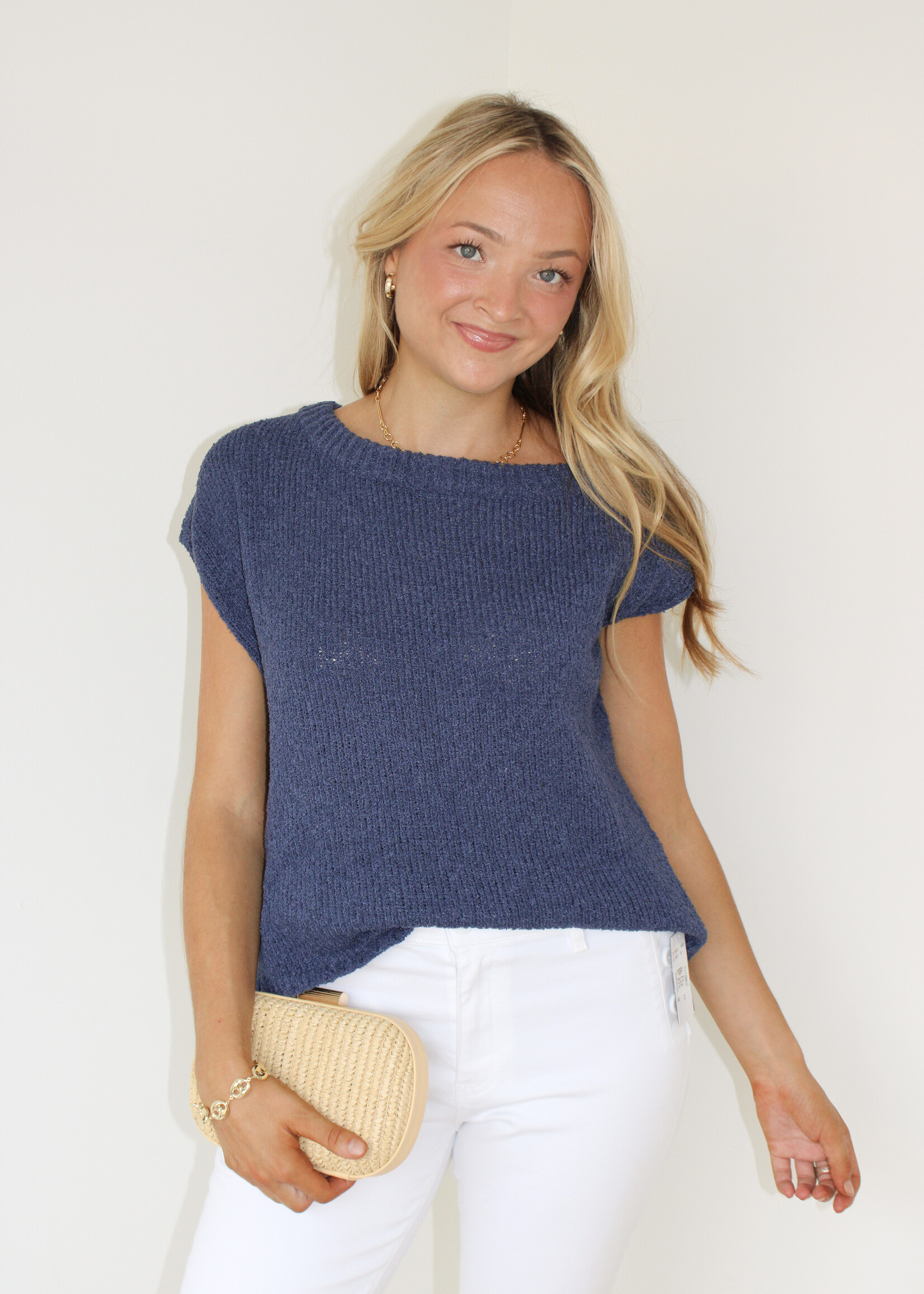 Elsa Off The Shoulder Sweater Top