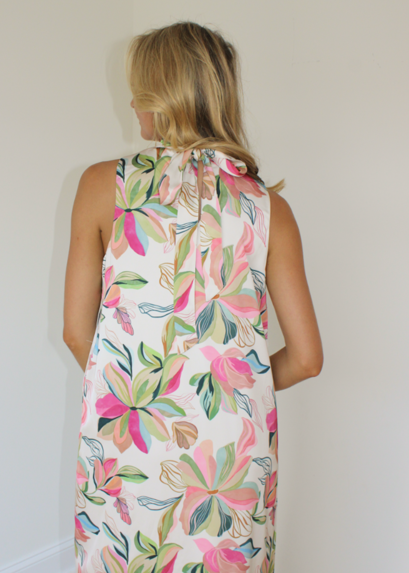 Benson Sleeveless Floral Maxi Dress