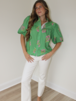 Camila Puff Sleeve Floral Top
