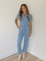 Gracen Denim Jumpsuit
