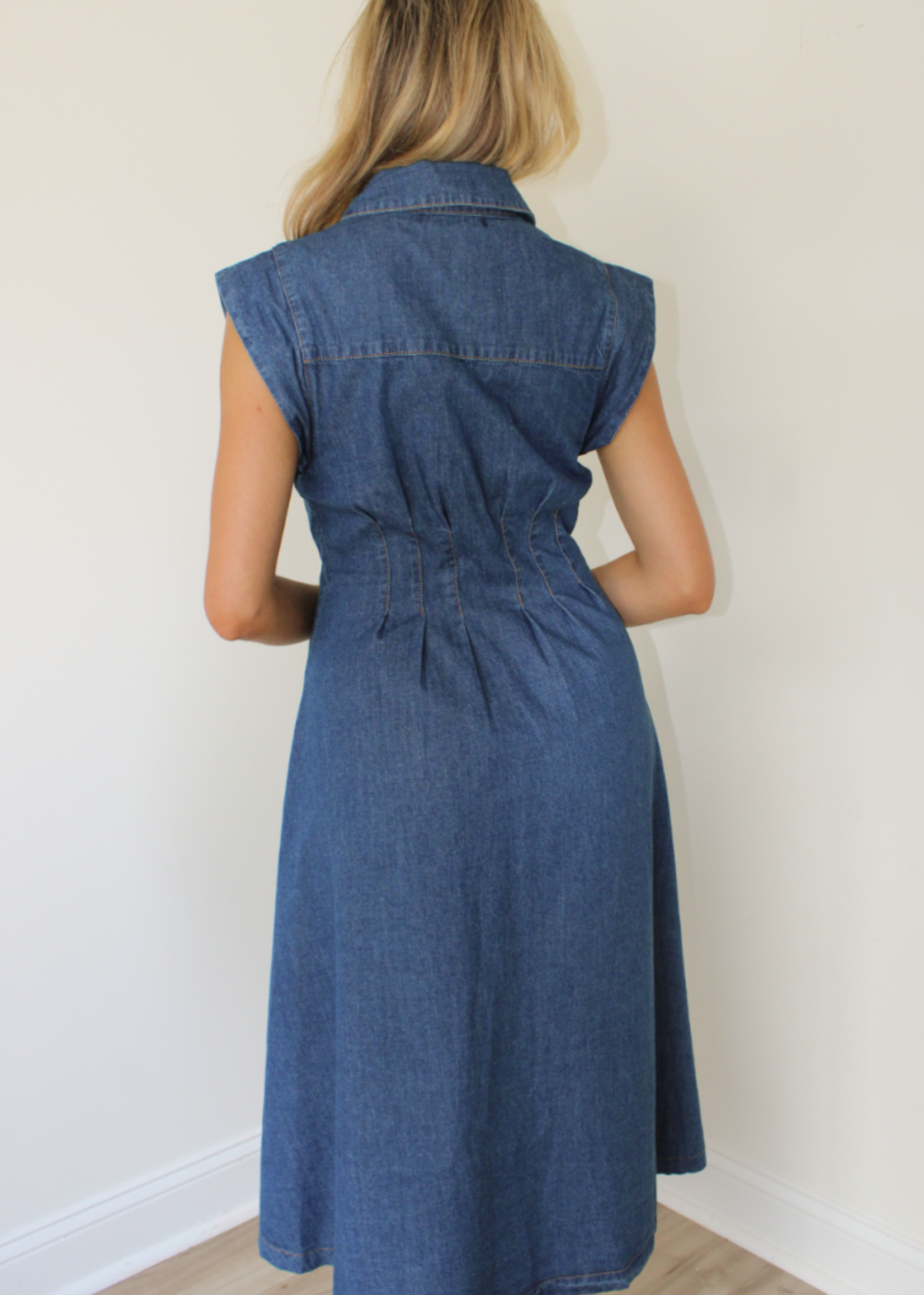 Jaide Button Corset Dress