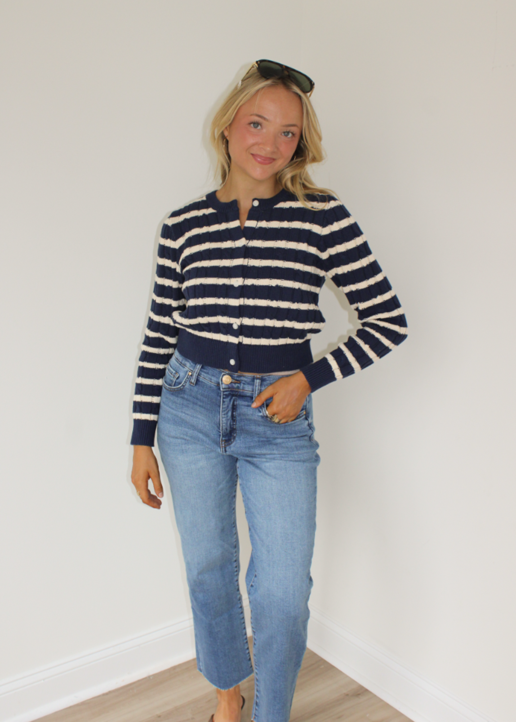 Brinley Striped Cardigan