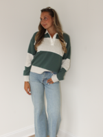 Z- Supply Studio Break Polo Sweatshirt