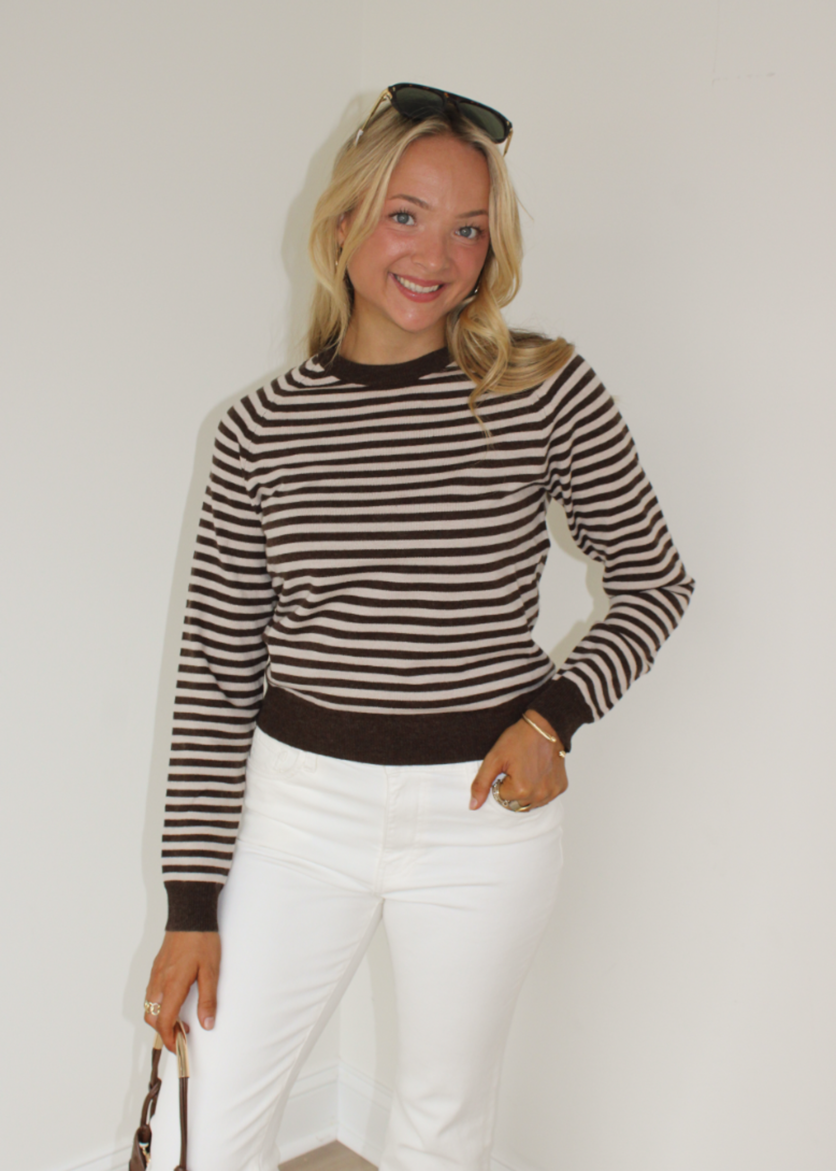 Maurisa Striped Sweater