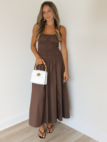 Betty Smocked Waist Maxi Dress