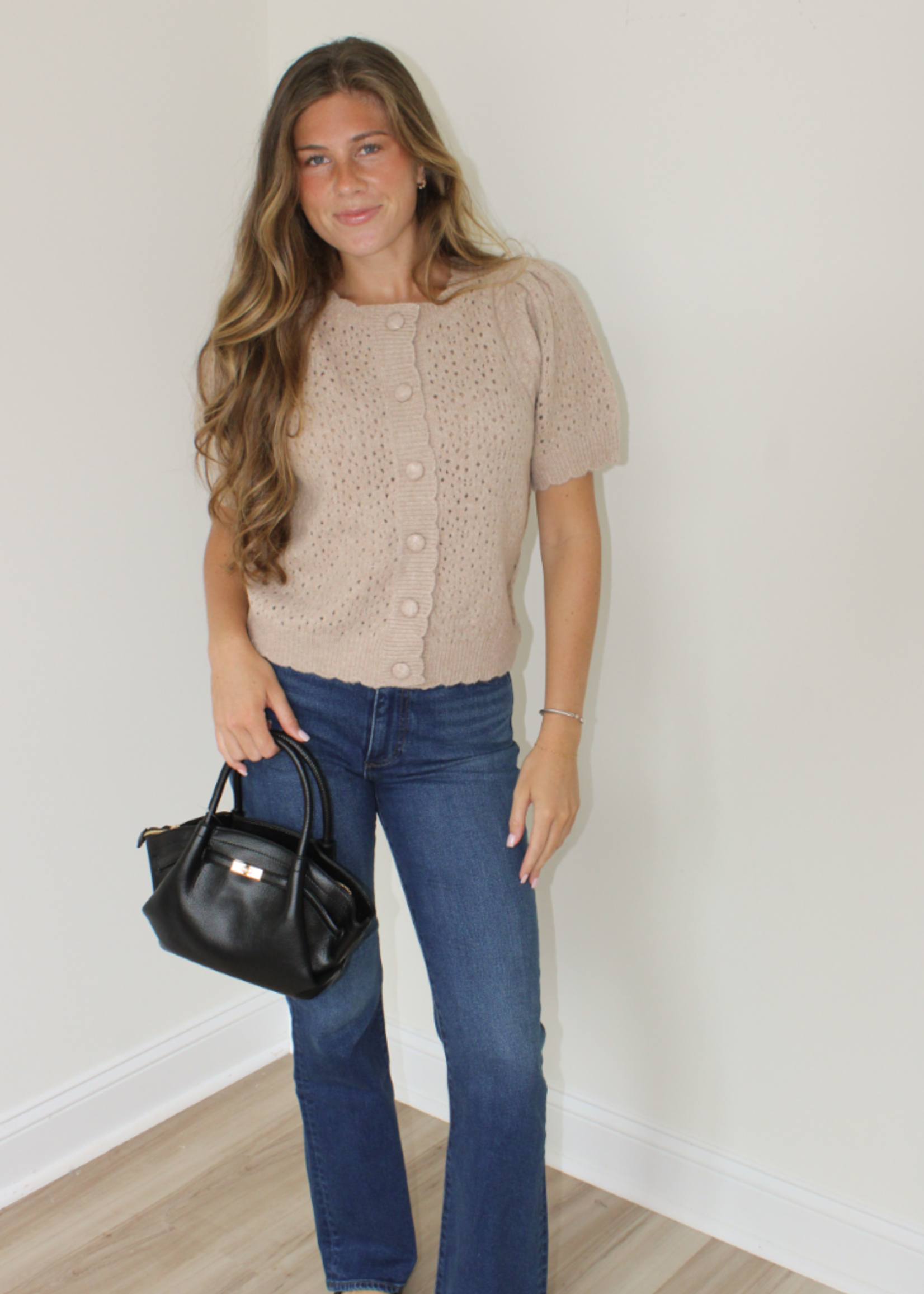 Cammi Puff Sleeve Cardigan