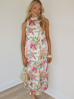 Benson Sleeveless Floral Maxi Dress