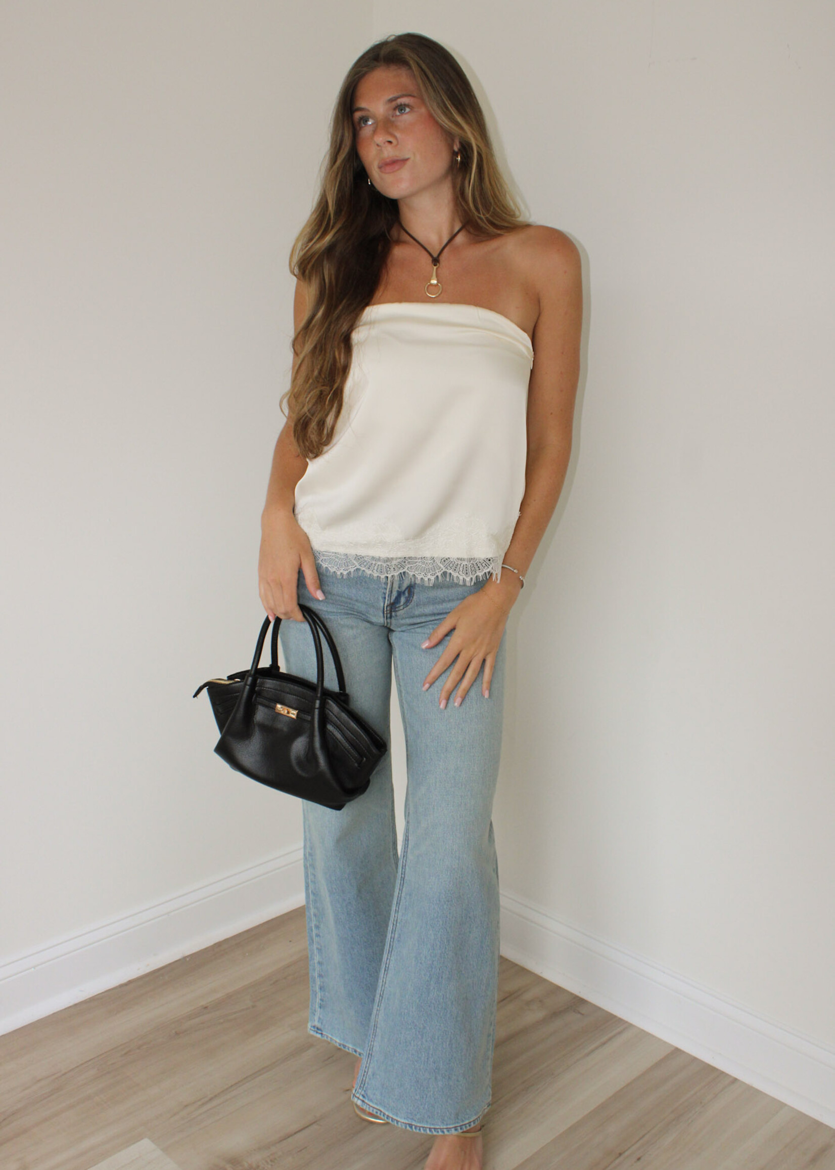 Allison Lace Tube Top