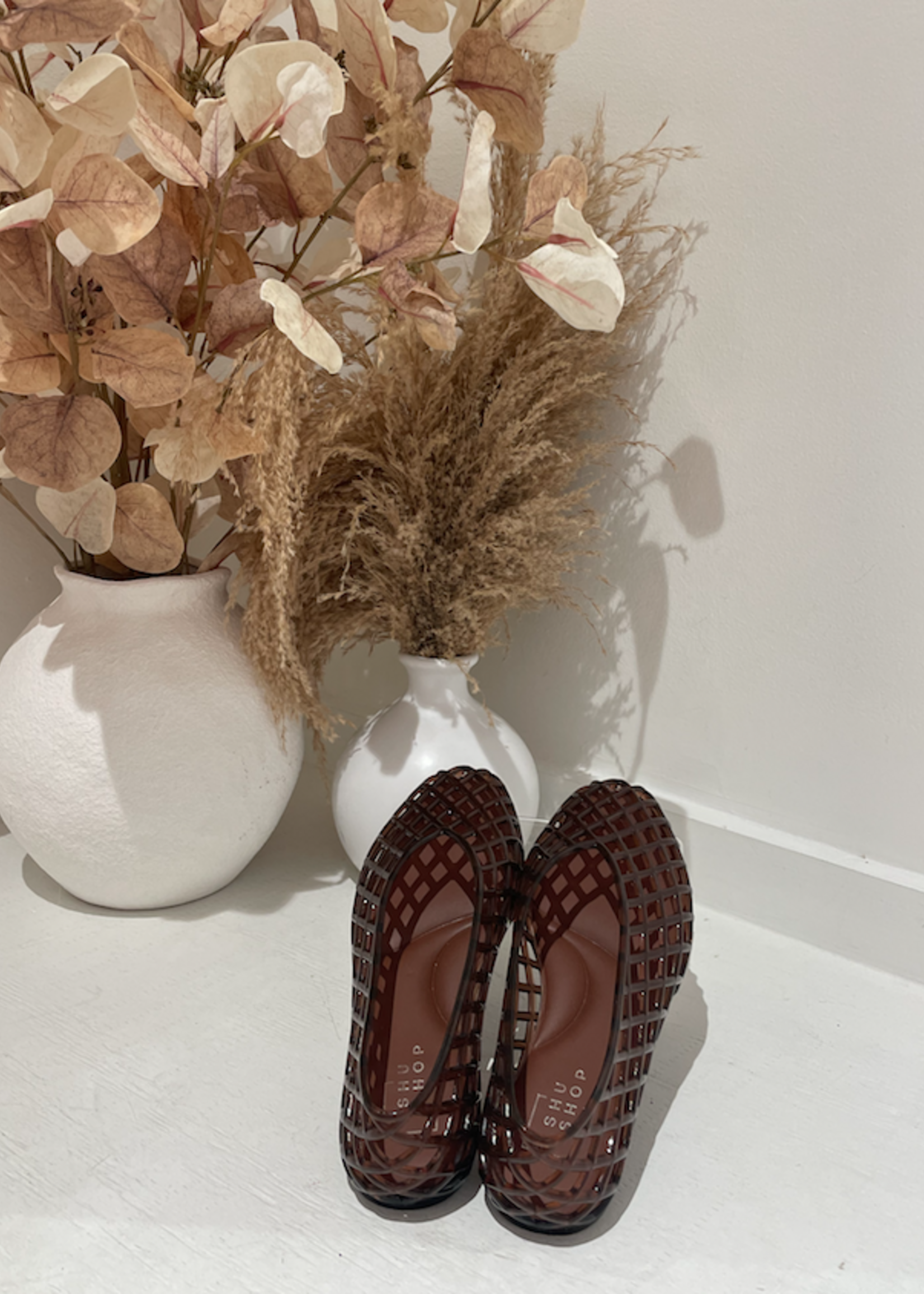 Alana Woven Jelly Ballet Flat