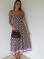 Crystal Floral Maxi Dress