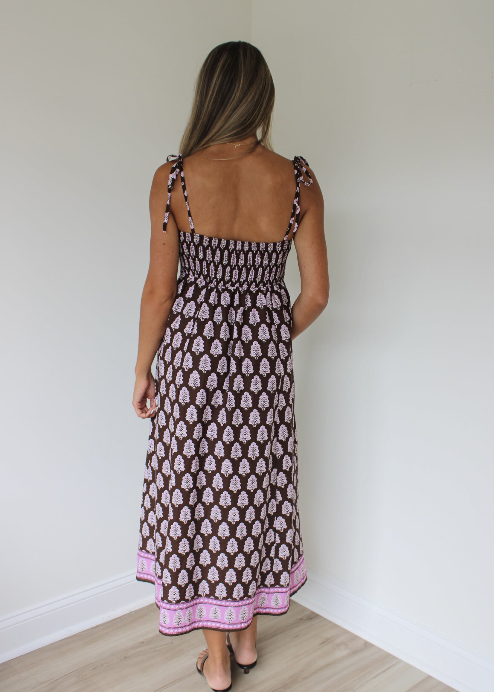 Crystal Floral Maxi Dress
