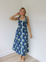 Dotty Floral Maxi Dress