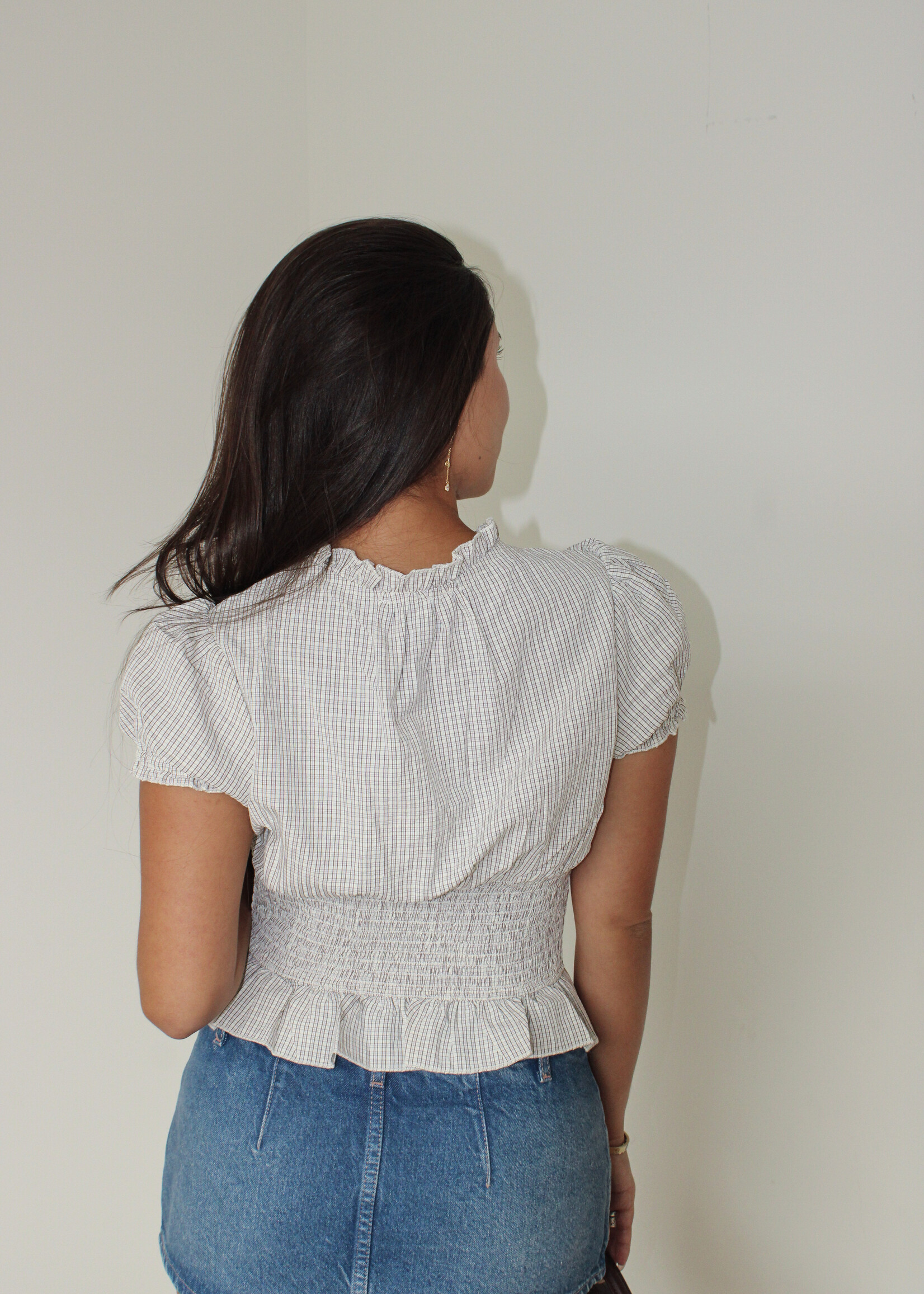 Rima Smocked Top