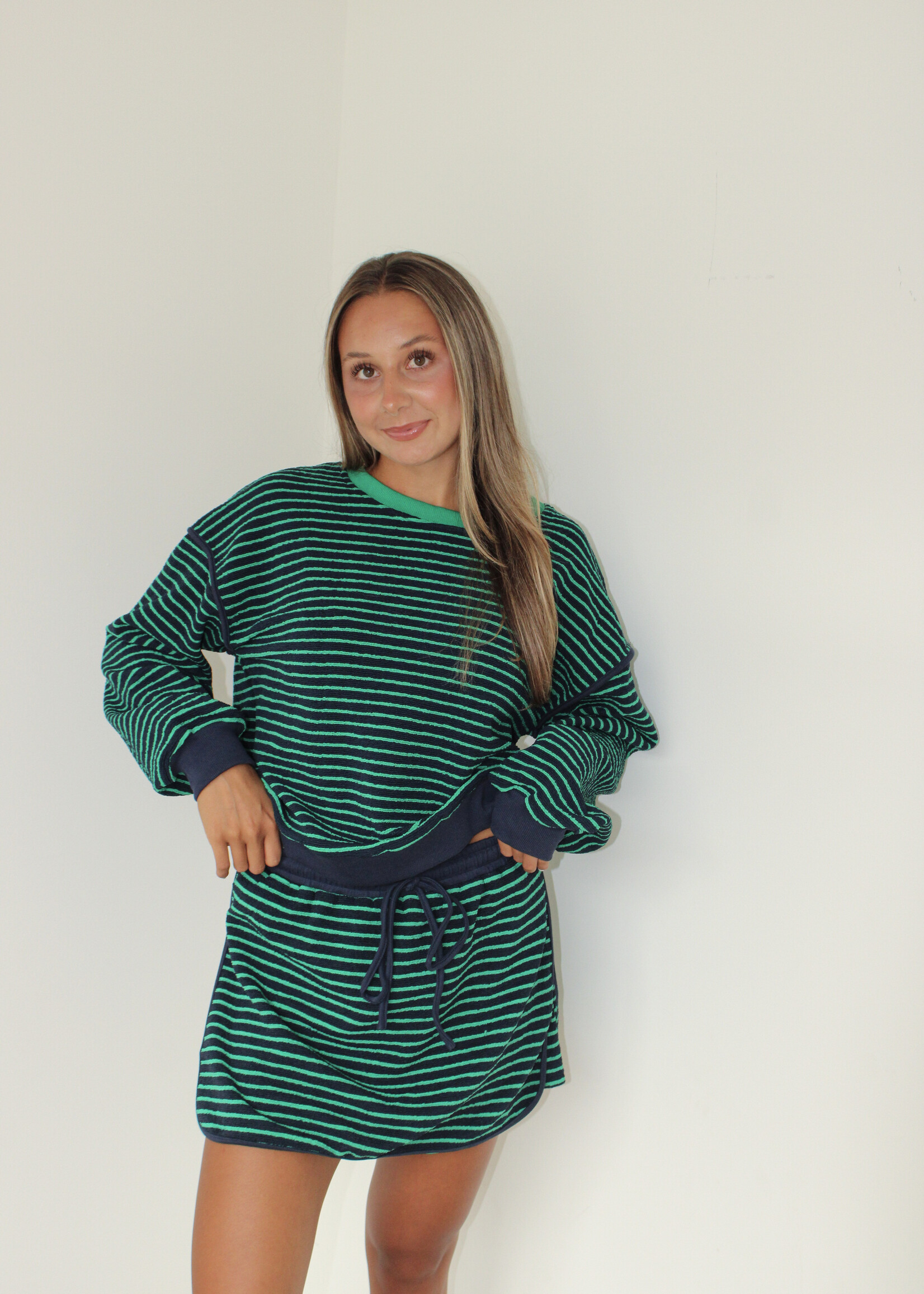 Kat Striped Skort