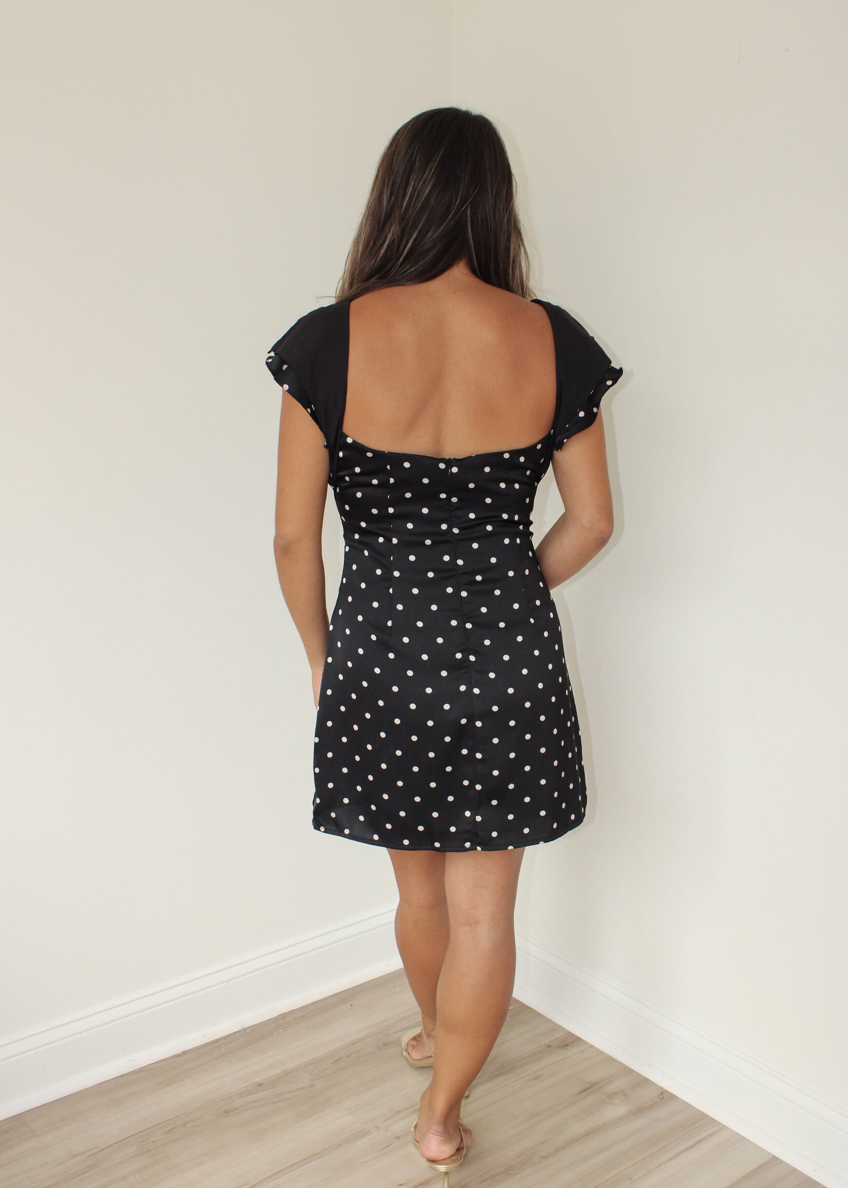 Lanie Polka Dot Mini Dress