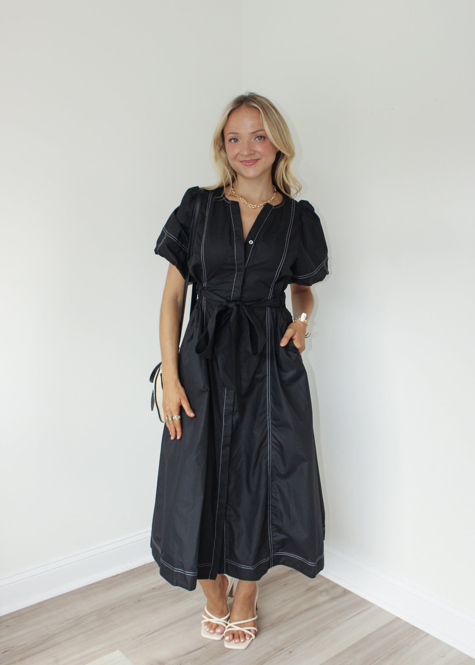 Kazia Puff Sleeve Dress