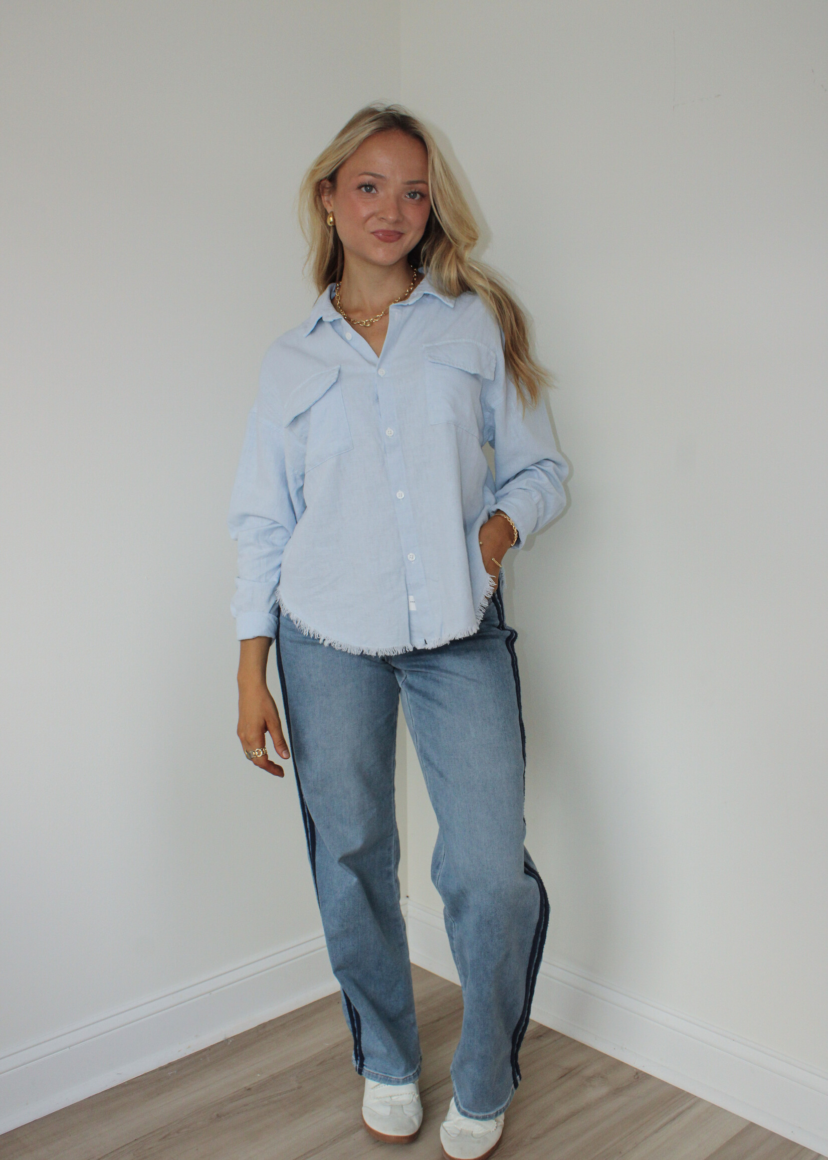 Rou Button Down Top