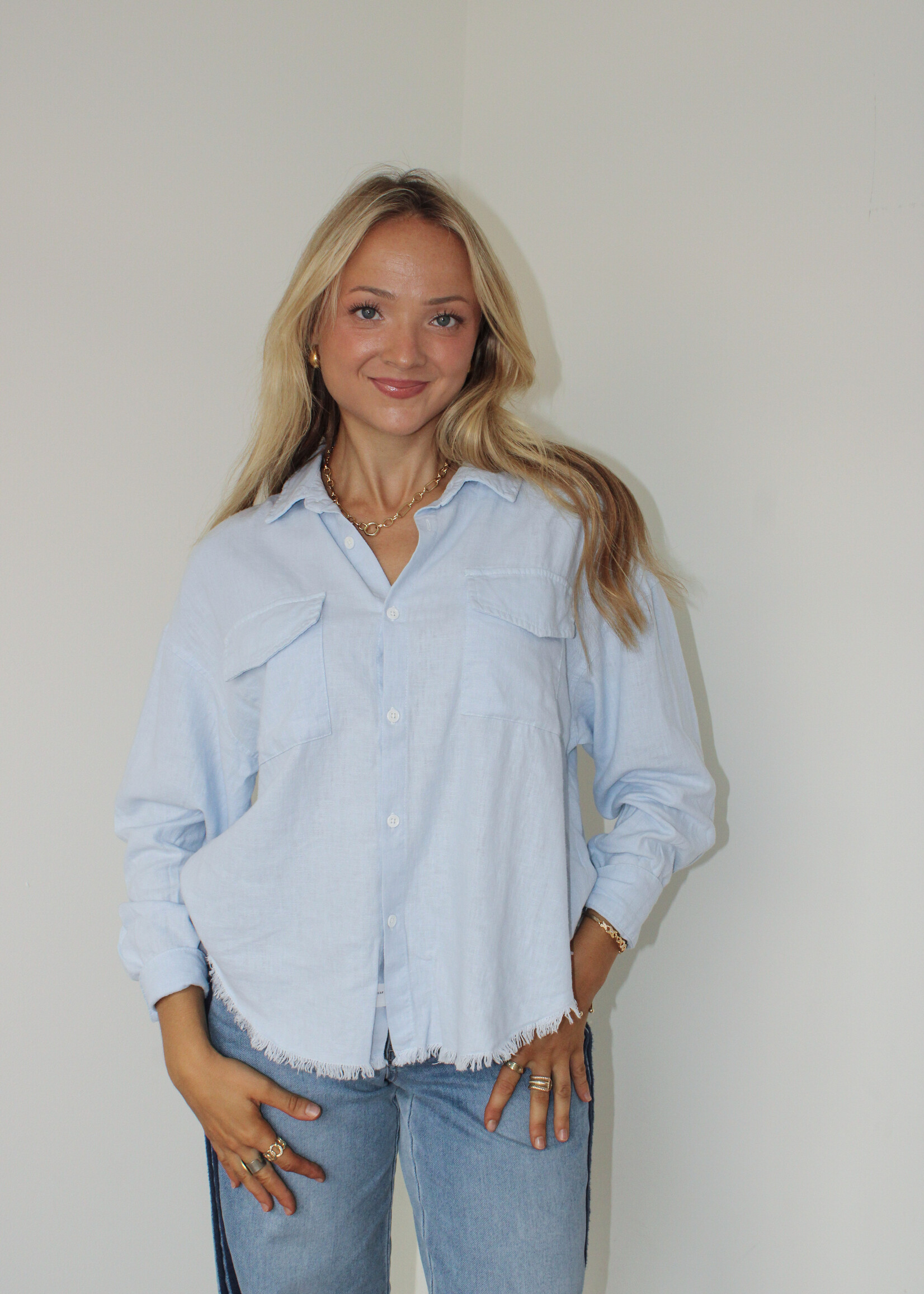 Rou Button Down Top
