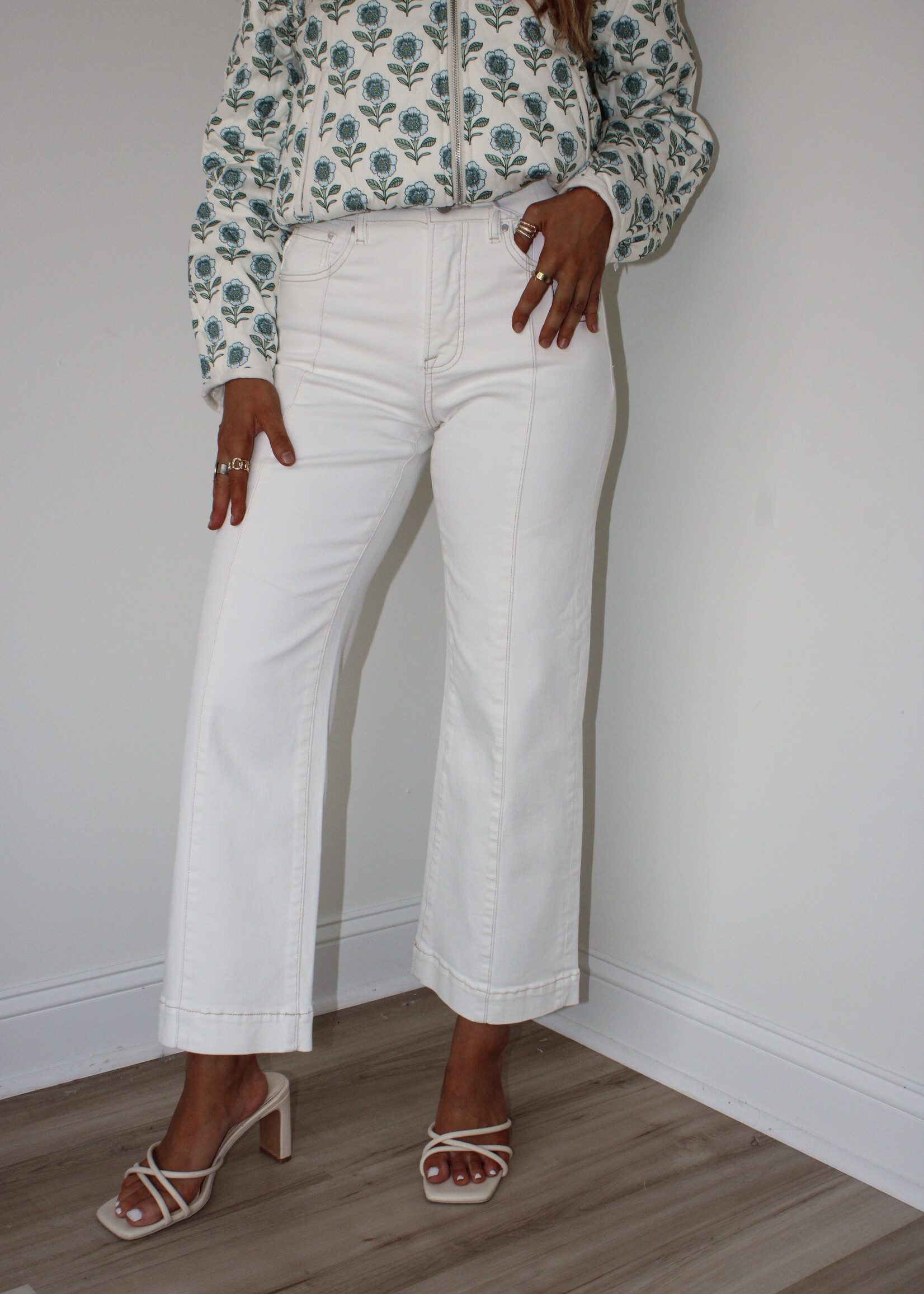 Flora High Rise Crop Pant