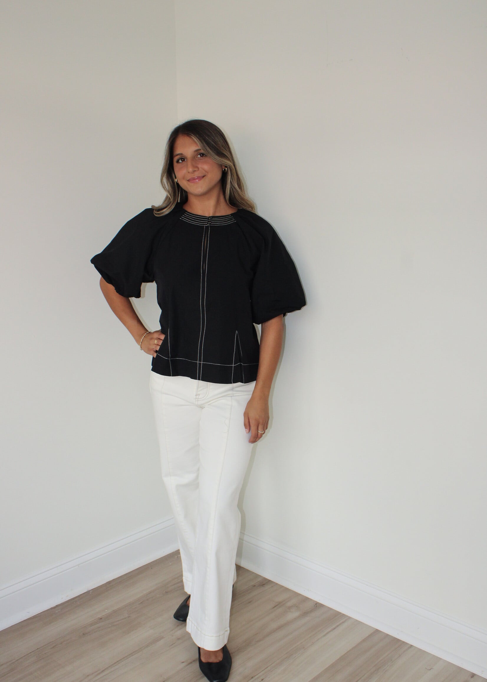 Tyrion Puff Sleeve Top