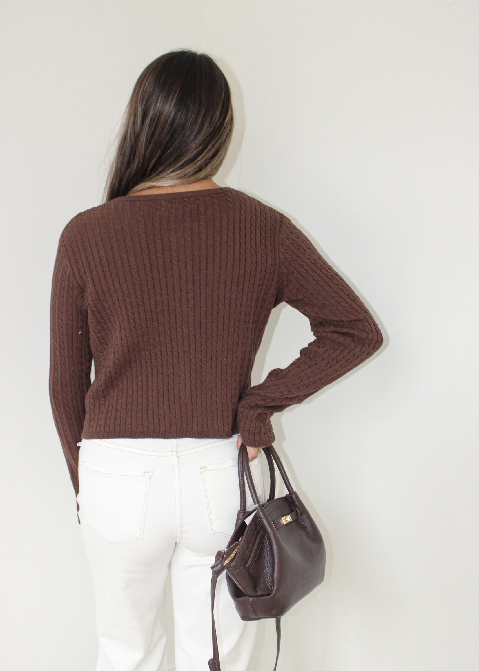Saskia Cable Cardigan