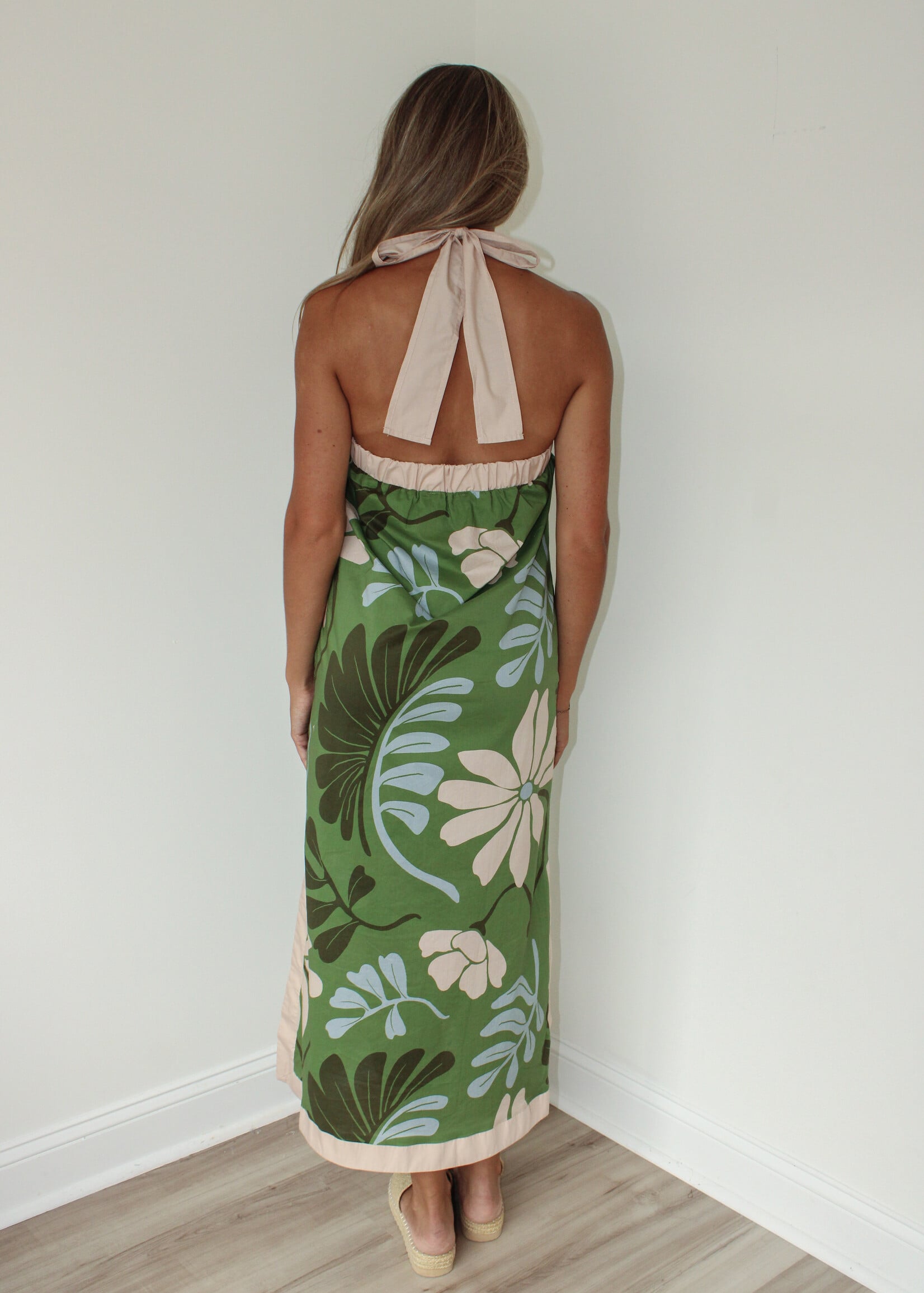 Myra Floral Midi Dress