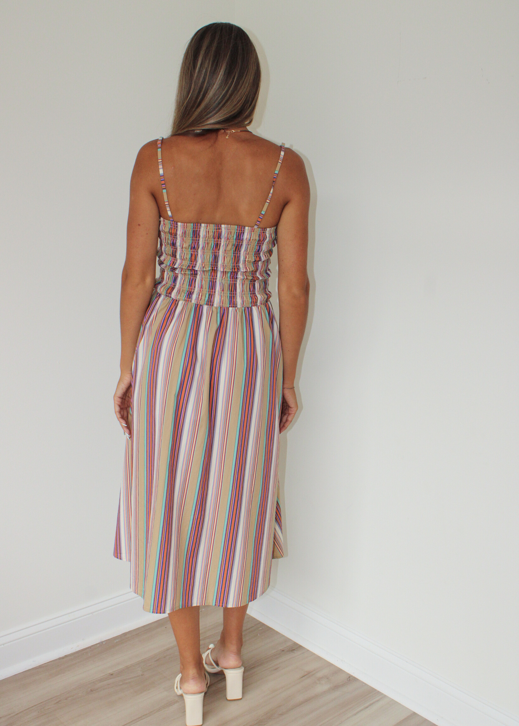 Peterson Striped Maxi Dress