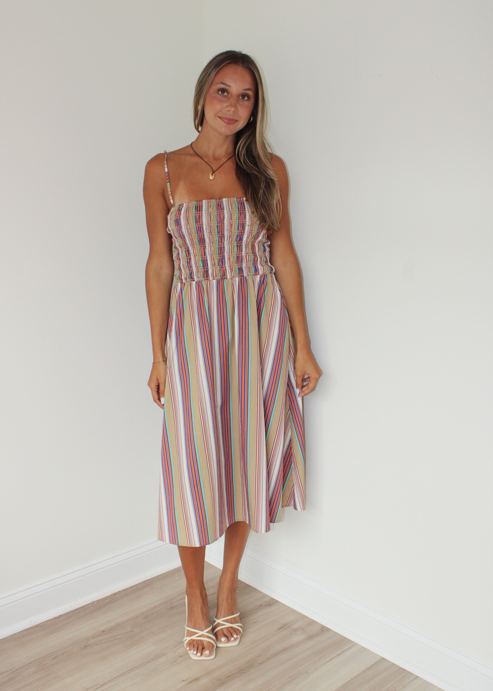 Peterson Striped Maxi Dress