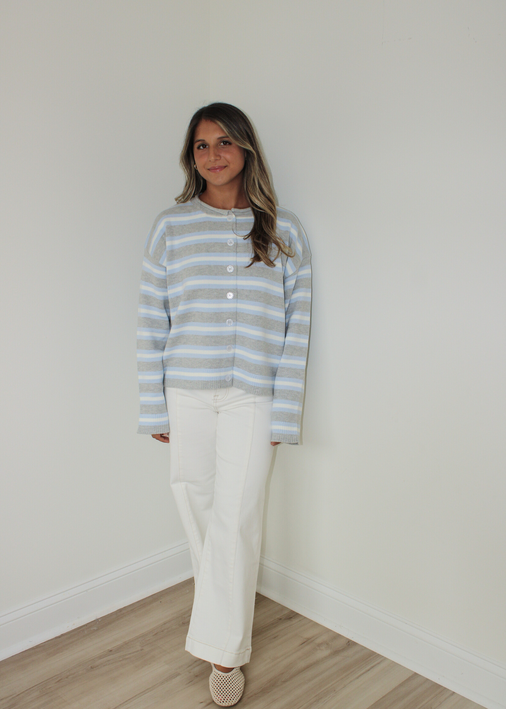 Meryl Striped Sweater