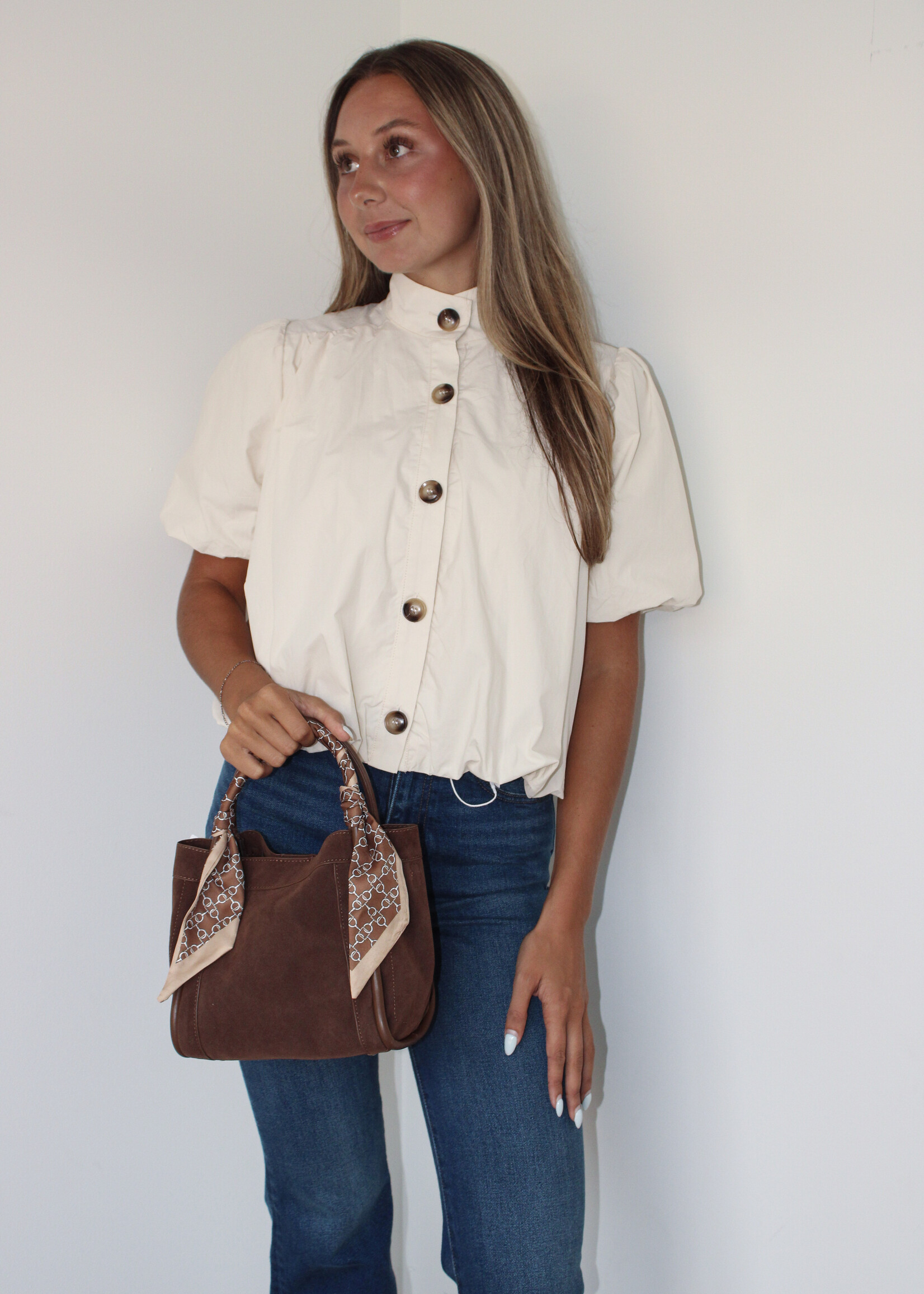 Finley Short Puff Sleeve Jacket